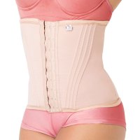 Cinta Faixa 16 barbatanas cor bege